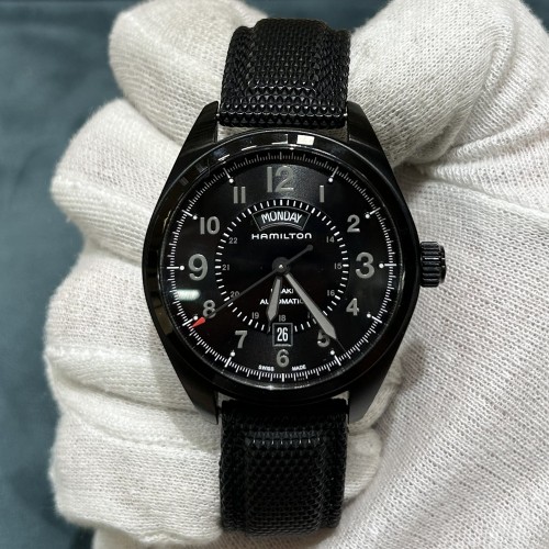 Preowned Hamilton Khaki Field Automatic Day Date H70695735 Preowned Hamilton Khaki Field Automatic Day Date H70695735